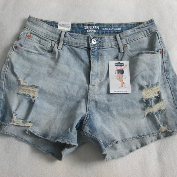 levis high rise short